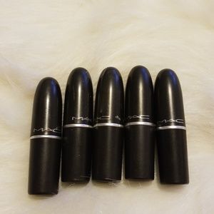 Bundle of 5 Mac Lipsticks